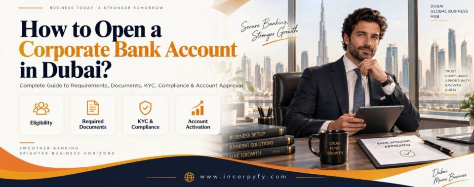 How to Open a Corporate Bank Account in Dubai?