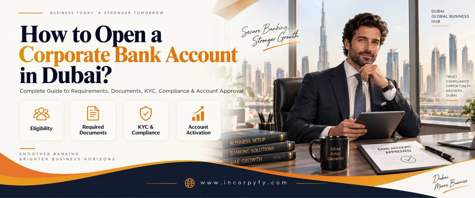 How to Open a Corporate Bank Account in Dubai?