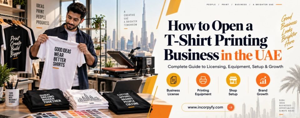 How to Open a T-Shirt Printing Business in the UAE