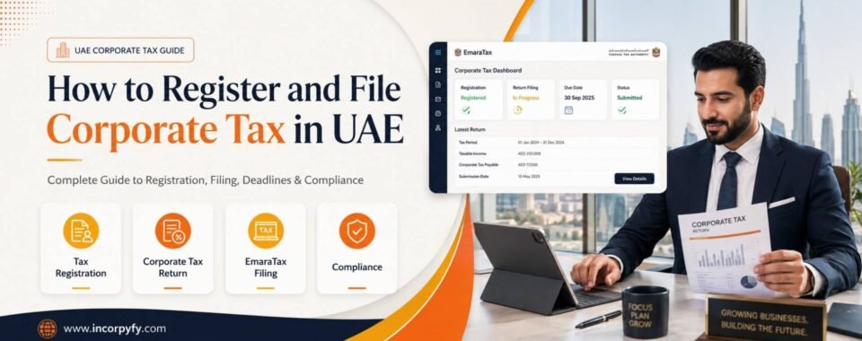 How to Register and File Corporate Tax in UAE