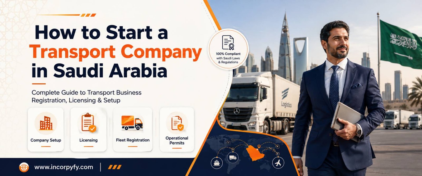 How to Start a Transport company in saudi arabia
