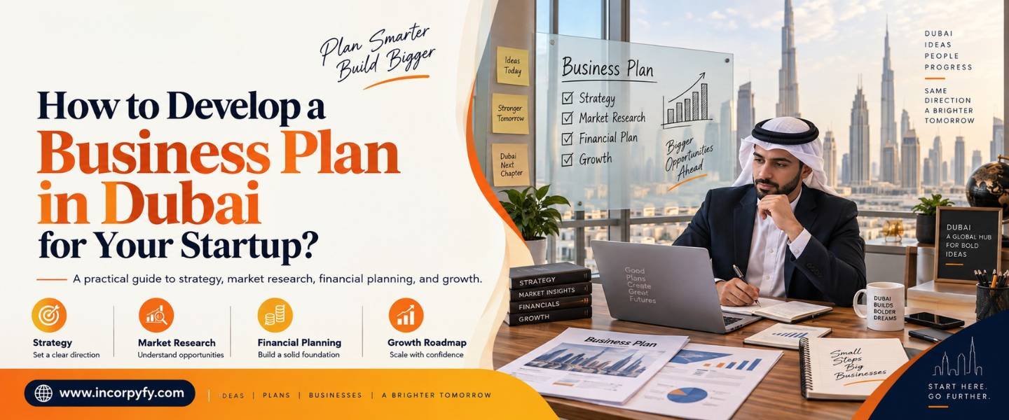 How to develop a business plan in Dubai for your startup