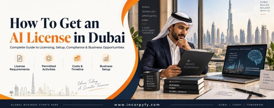 How to get an AI license in Dubai setup and cost guide