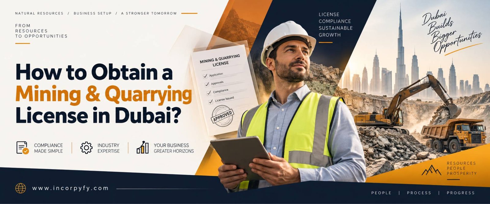 How to obtain a mining quarrying license in Dubai guide