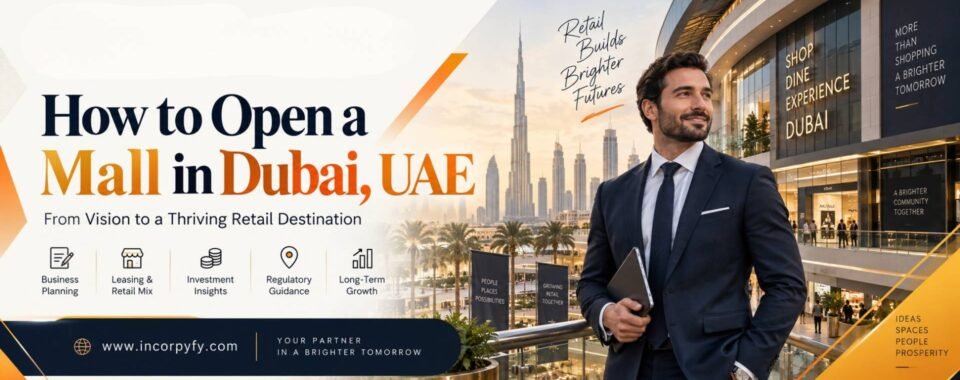 How to open a mall in Dubai UAE guide