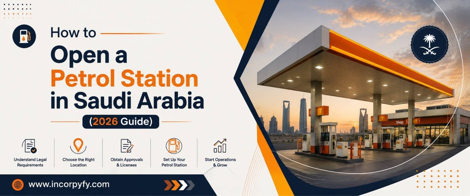 How to open a petrol station in saudi arabia