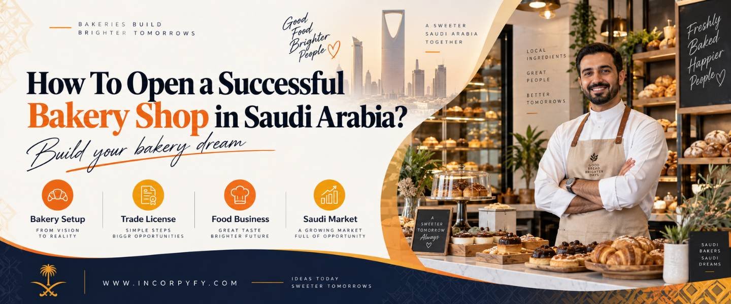 How to open a successful bakery shop in Saudi Arabia guide
