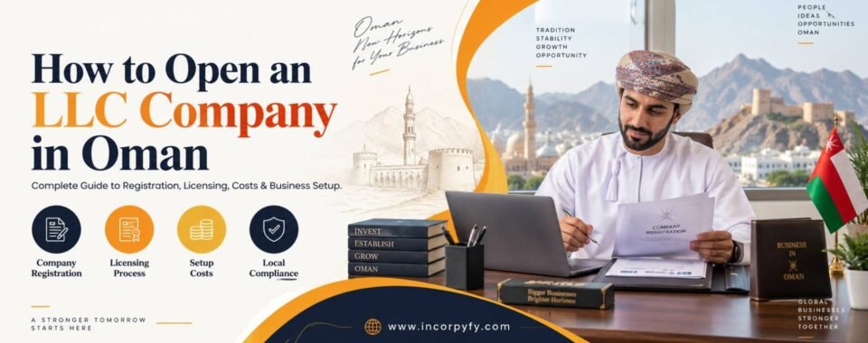 How to open an LLC company in Oman formation guide