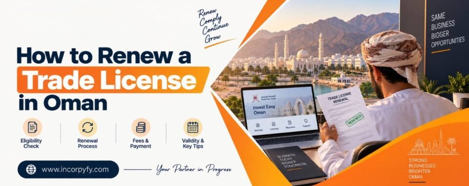 How to renew a trade license in Oman guide