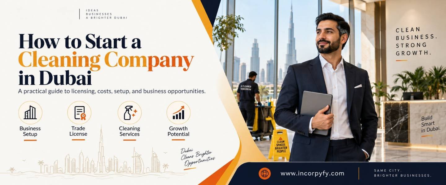How to start a cleaning company in Dubai setup guide