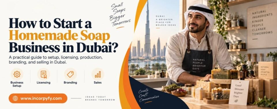 How to start a homemade soap business in Dubai guide