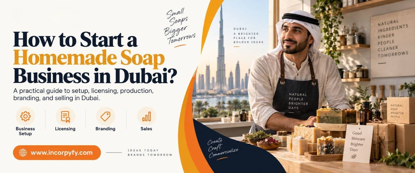 How to start a homemade soap business in Dubai guide