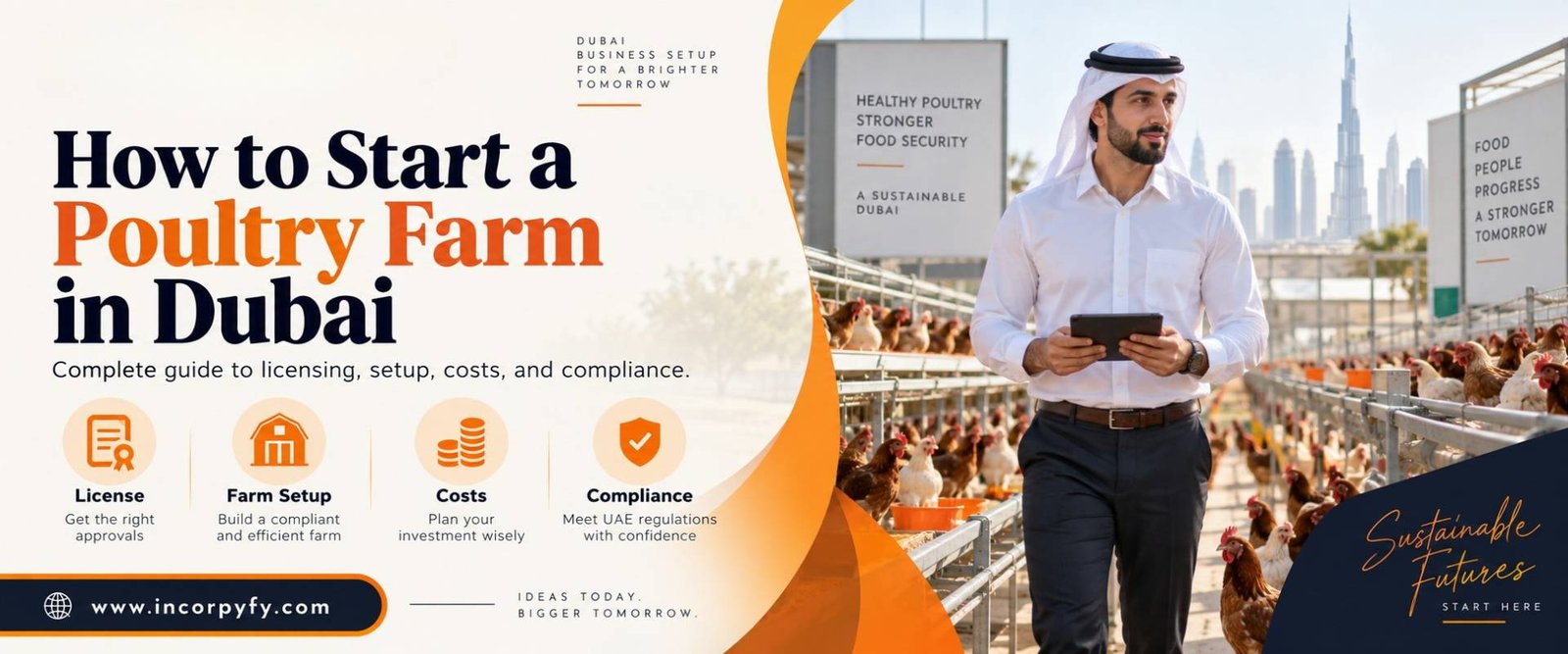 How to start a poultry farm in Dubai licensing and setup guide