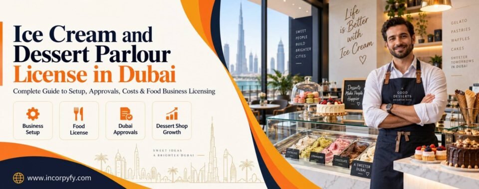 Ice Cream and Dessert Parlour License in Dubai