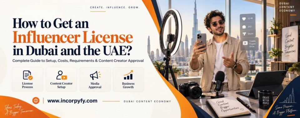 Influencer license in dubai, UAE