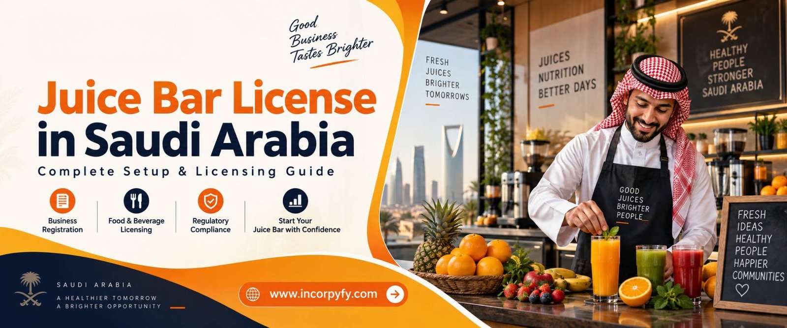Juice bar license in Saudi Arabia application guide
