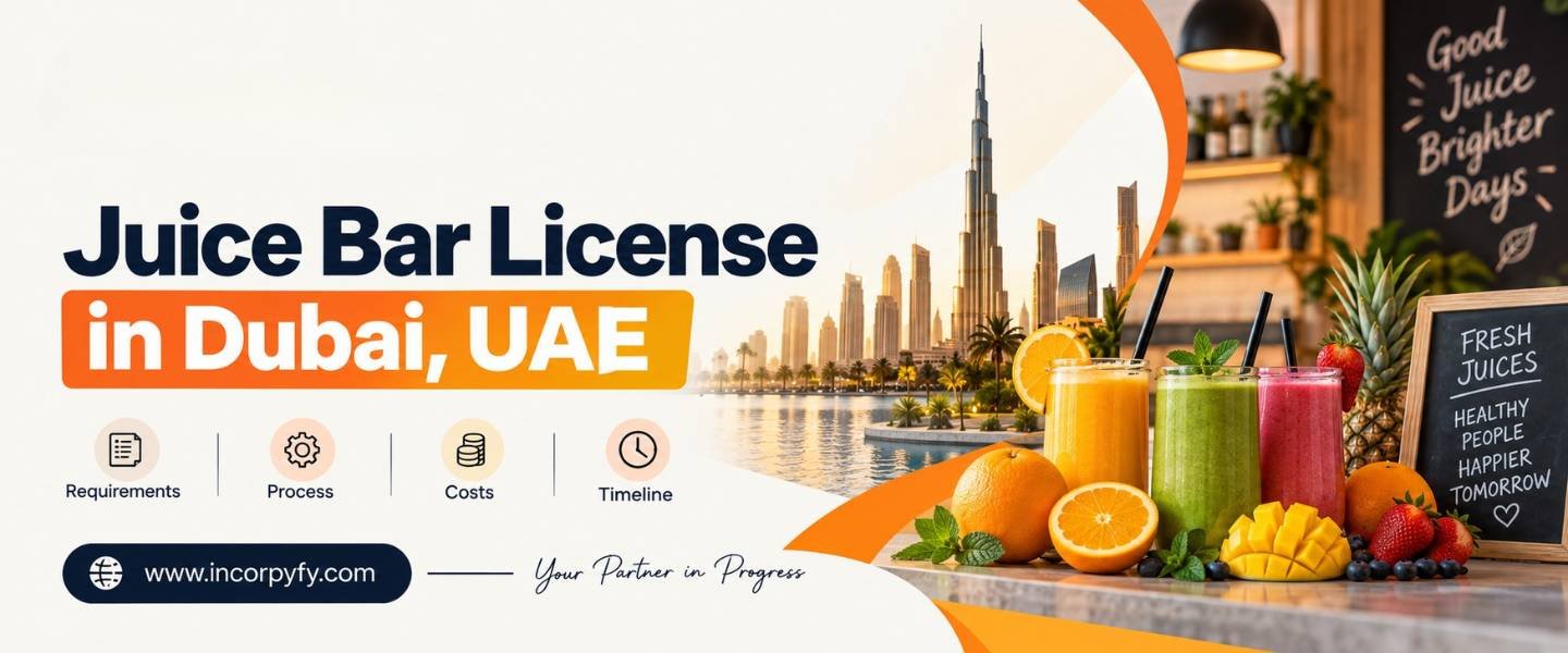 Juice bar license in dubai, uae