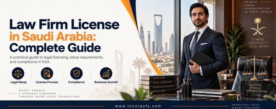 Law Firm License in Saudi Arabia Complete Guide