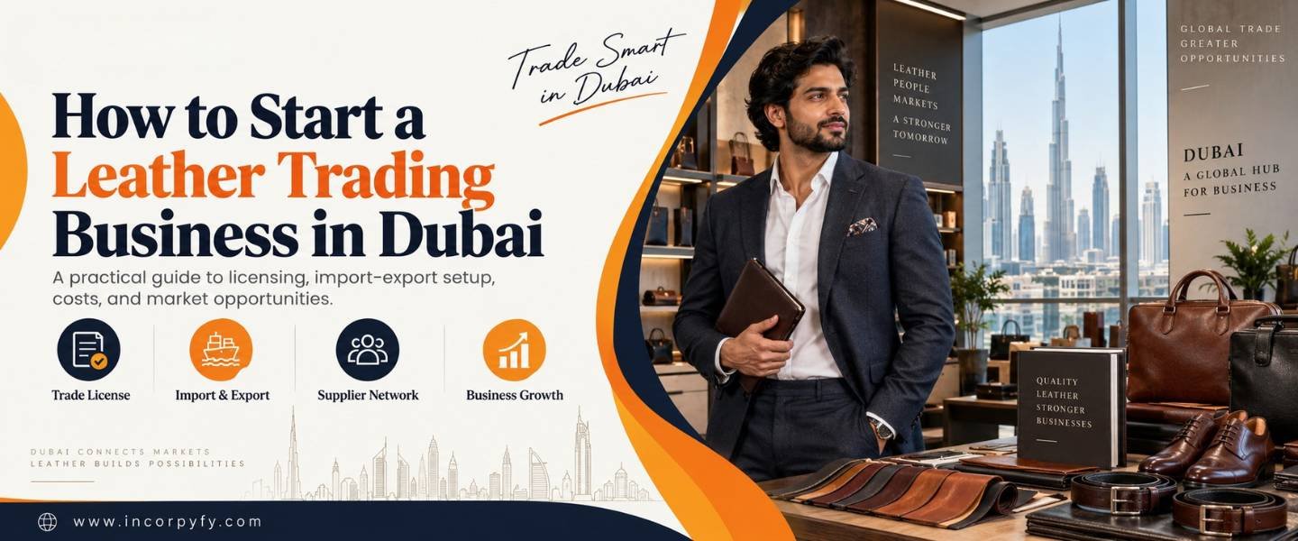 Leather trading business in Dubai setup and cost guide