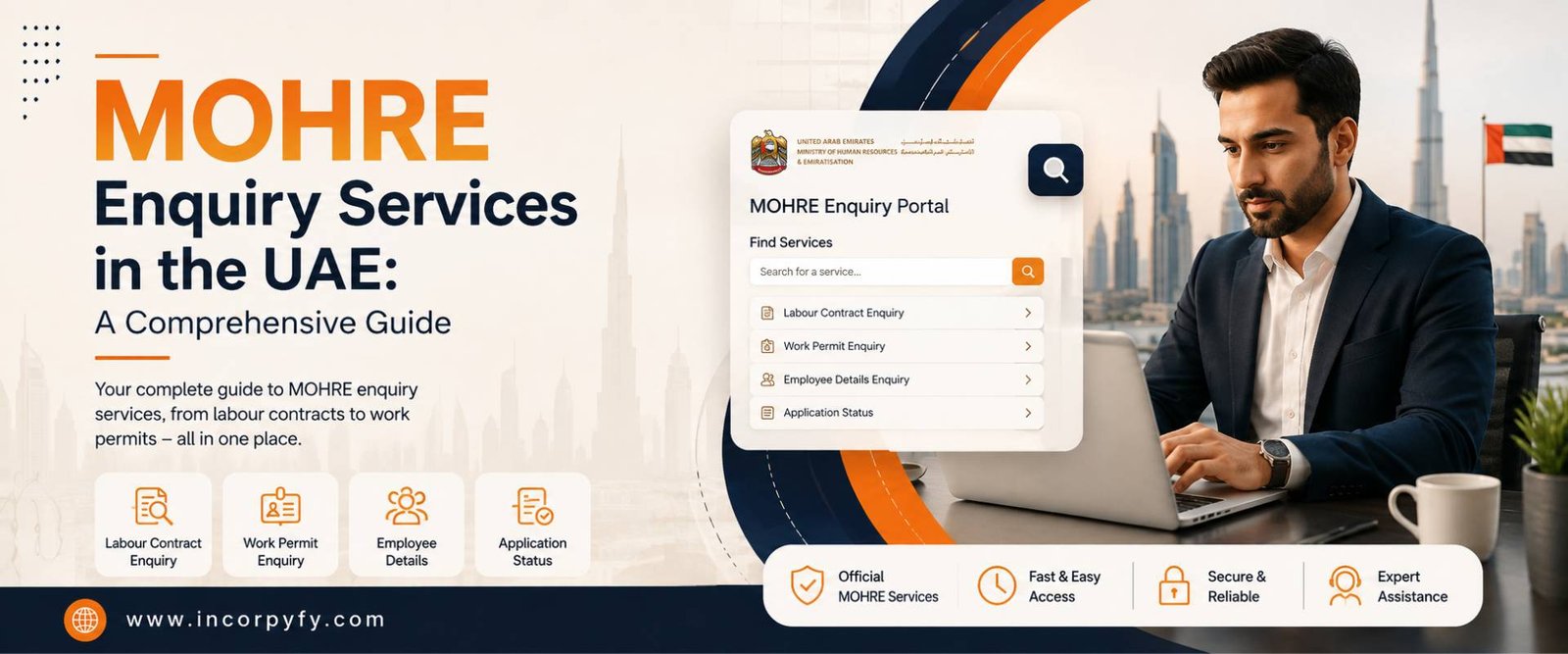 MOHRE Enquiry Services in the UAE