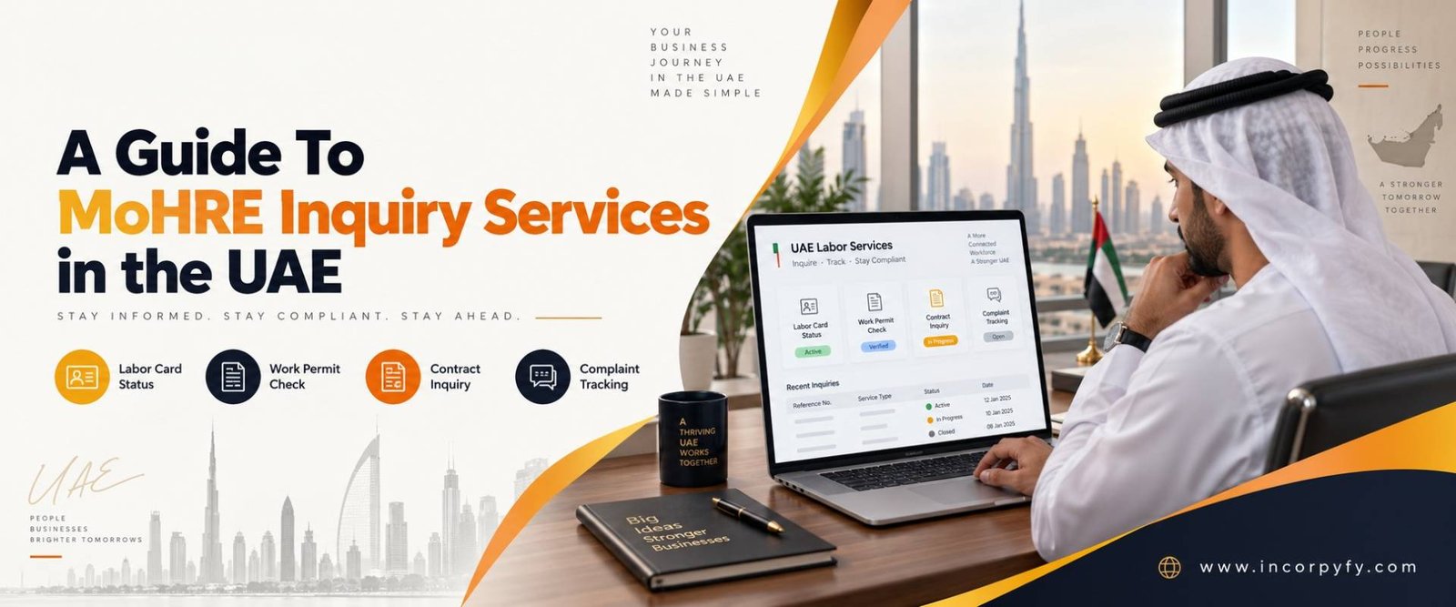 MOHRE inquiry services in the UAE guide