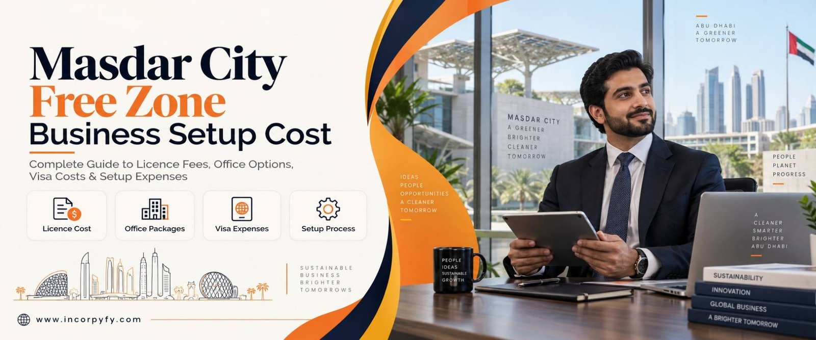 Masdar City Free Zone Business Setup Cost
