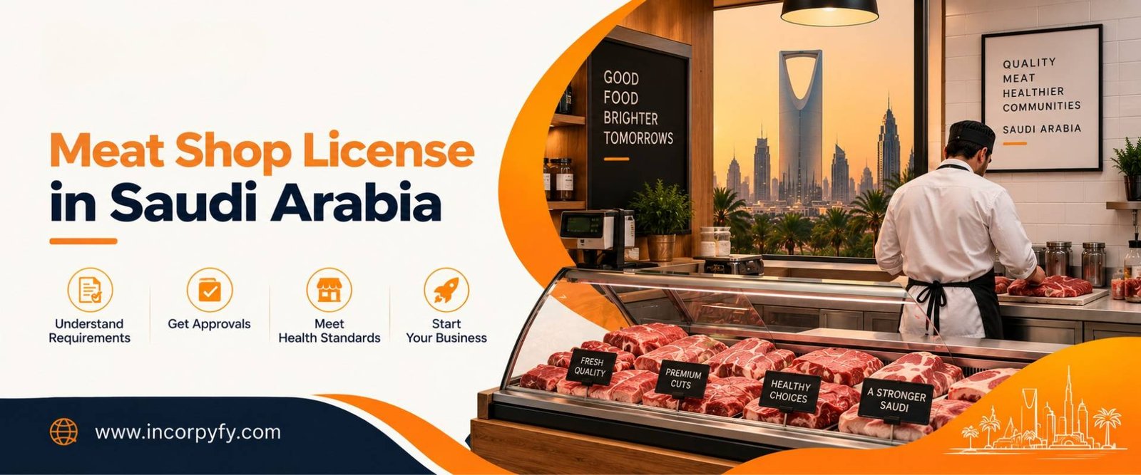 Meat Shop License in Saudi Arabia