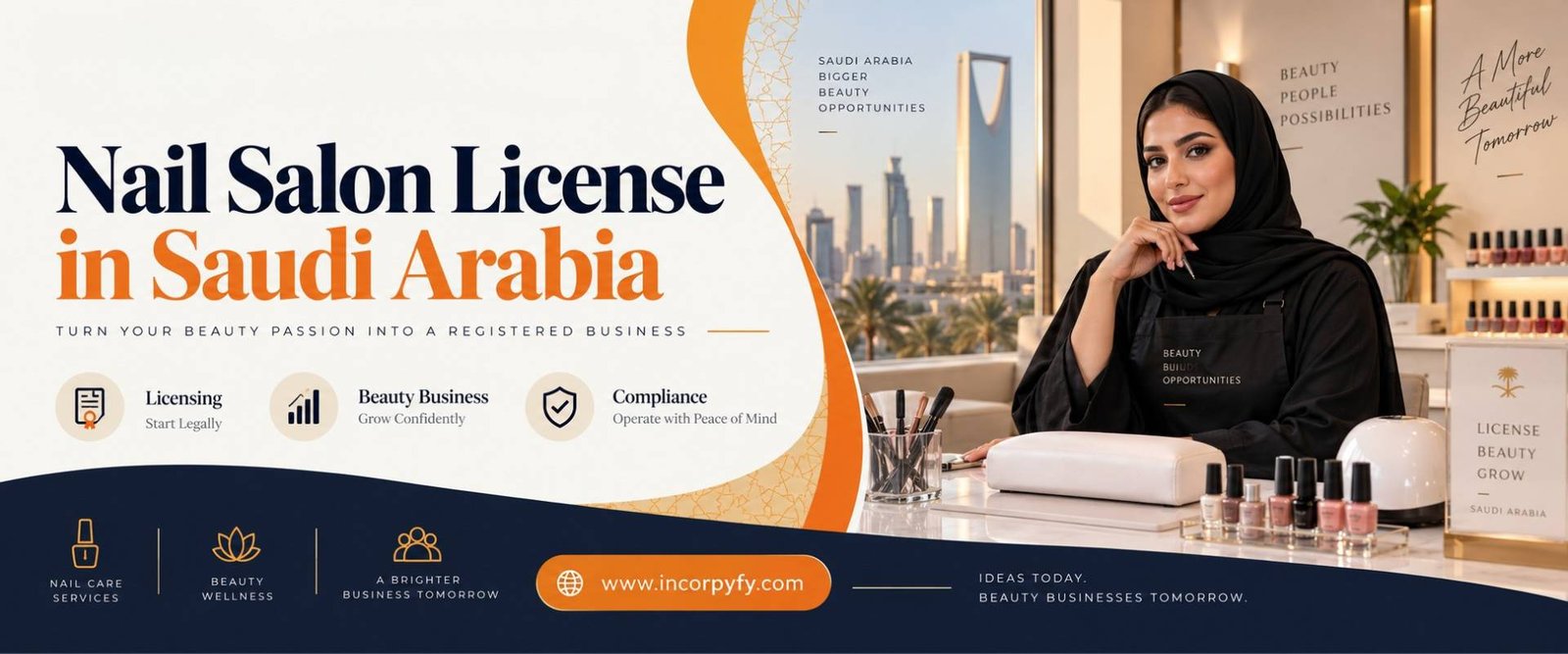 Nail salon license in Saudi Arabia application guide