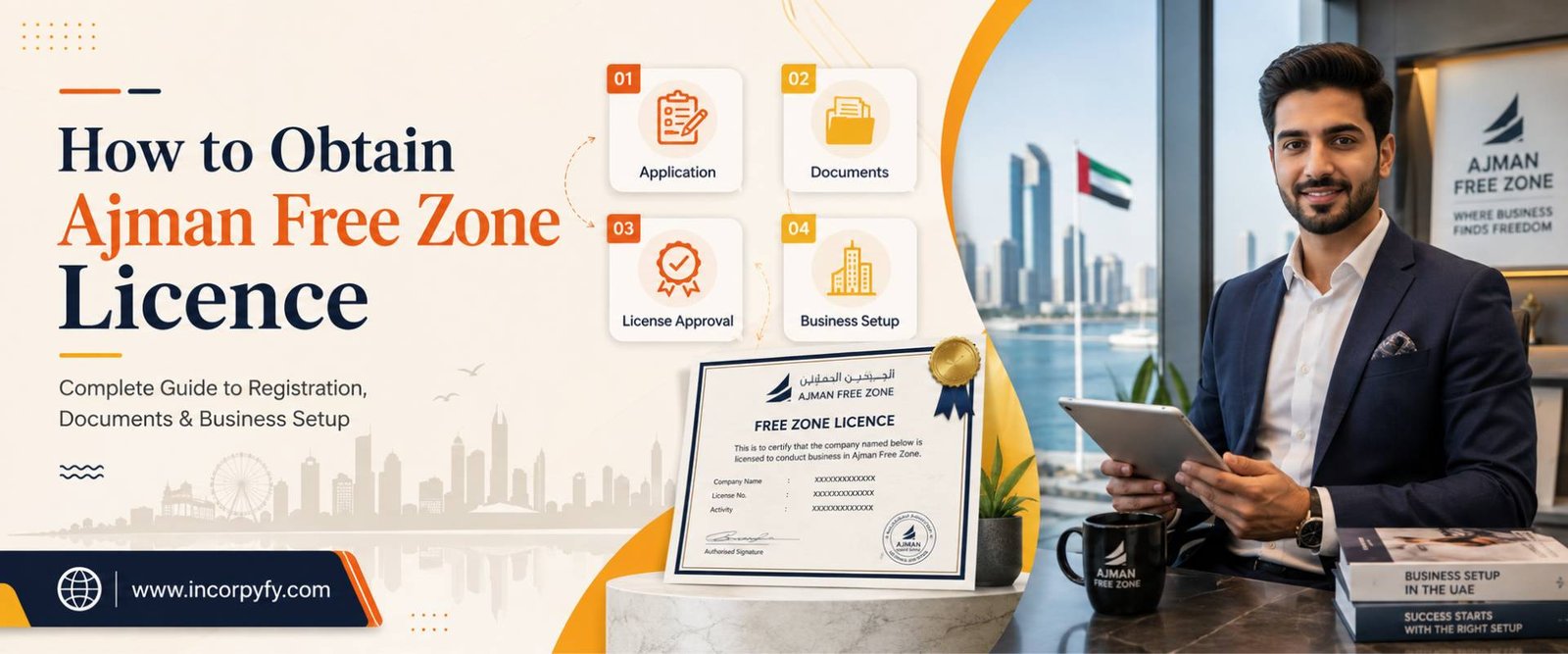 Obtain Ajman Free Zone Licence