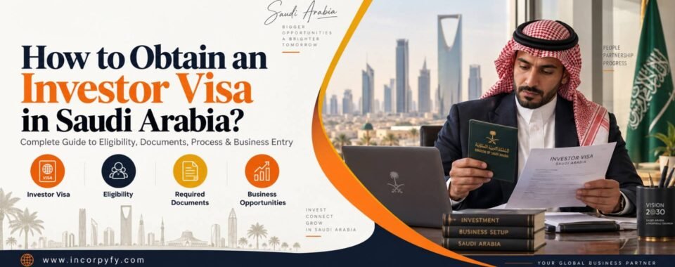 Obtain an Investor Visa in saudi arabia