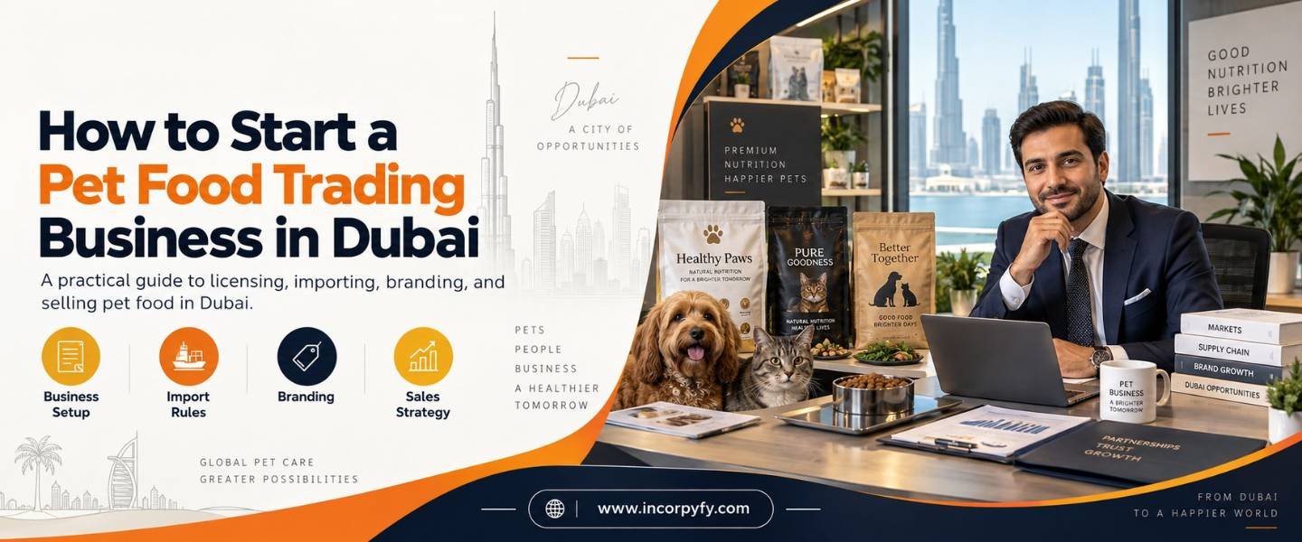 Pet food trading business in Dubai setup guide