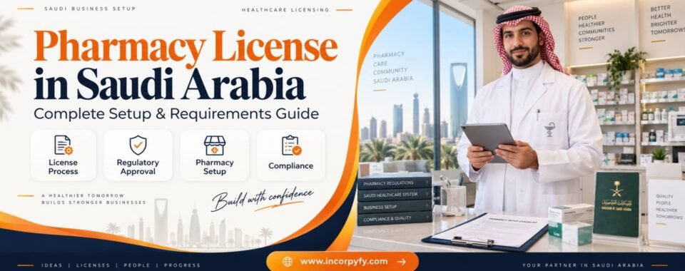 Pharmacy License in Saudi Arabia