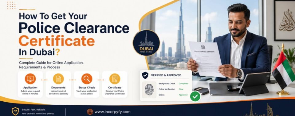 Police Clearance Certificate in dubai