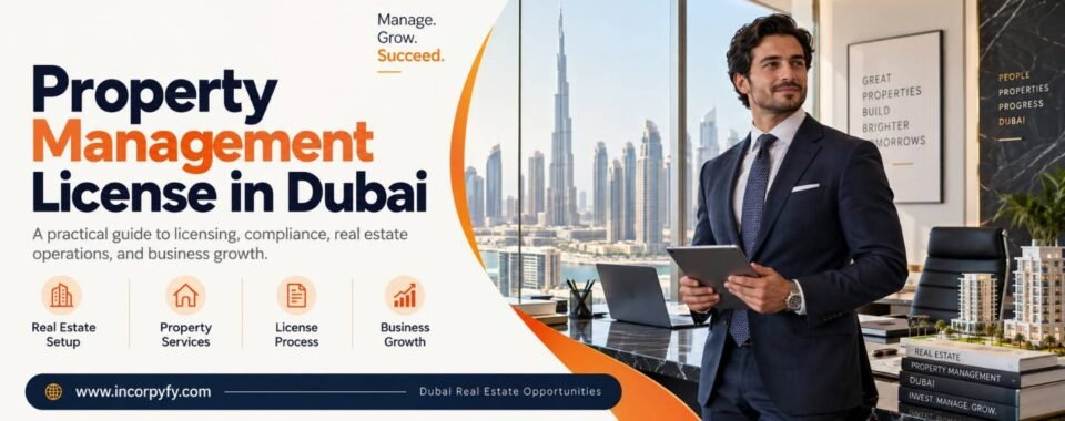 Property management license in Dubai application guide