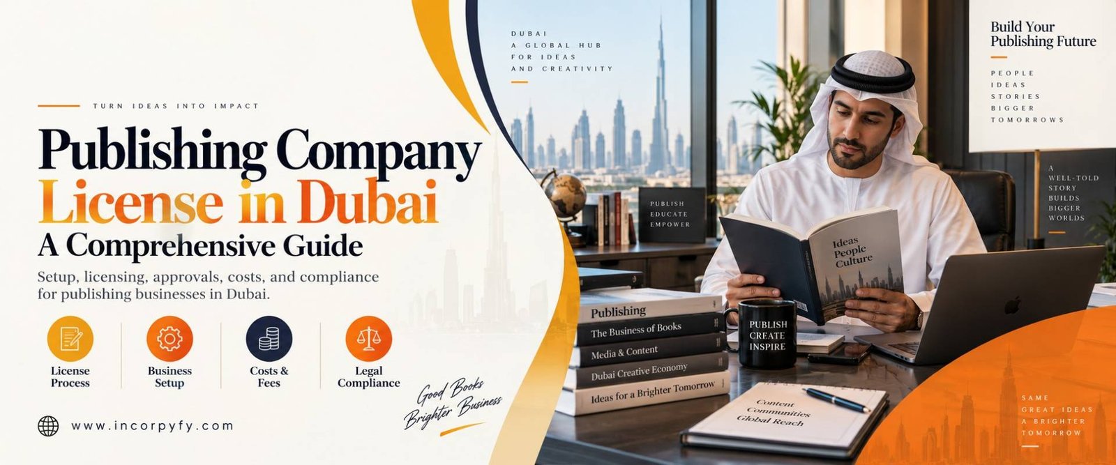 Publishing company license in Dubai setup and cost guide