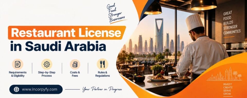 Restaurant license in Saudi Arabia application guide
