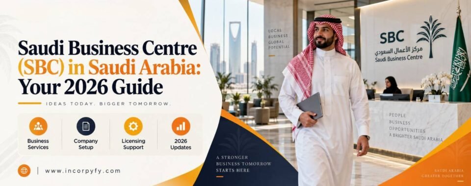 Saudi Business Centre SBC company setup guide
