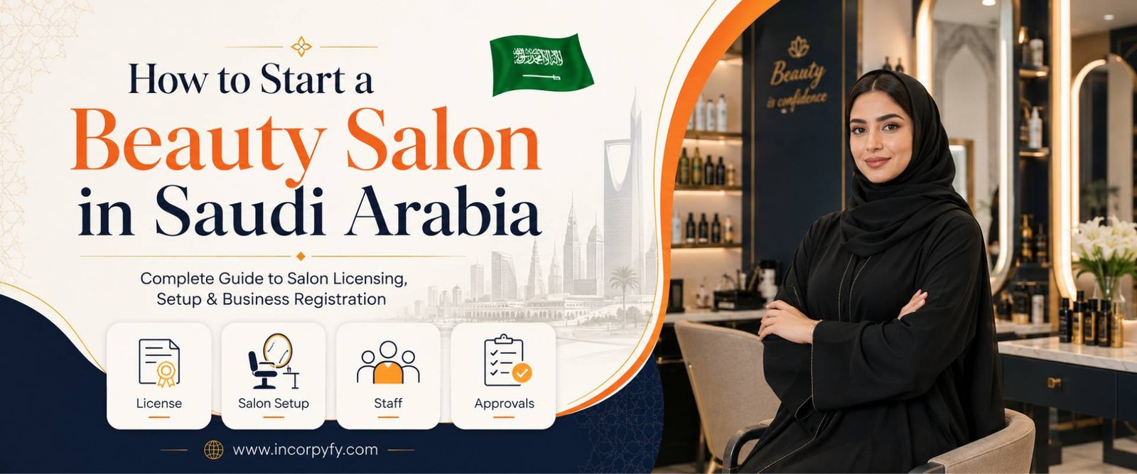 Start Beauty Salon in Saudi Arabia