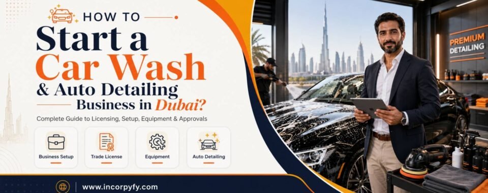 Start a Car wash & Auto Detailing business in Dubai