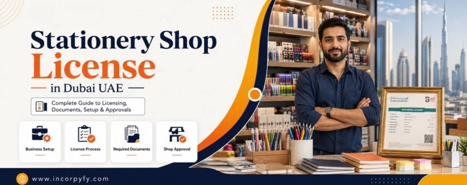 Stationery shop license in dubai