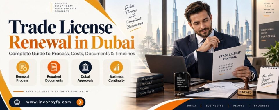 Trade license renewal in dubai