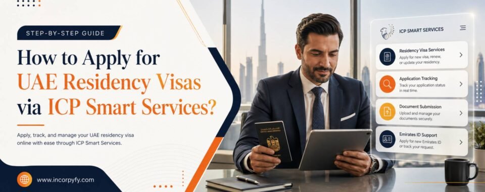 UAE Residency Visas via ICP smart services