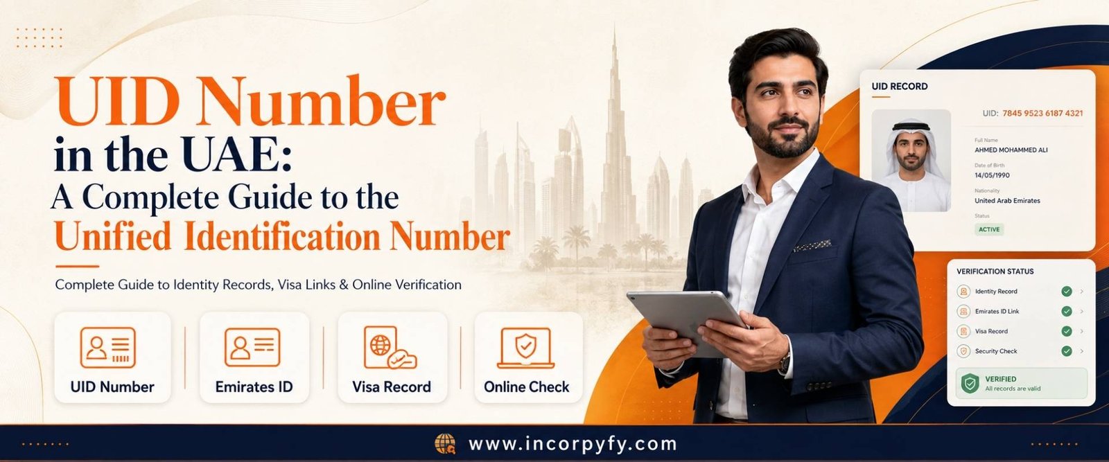 UID Number in the UAE guide