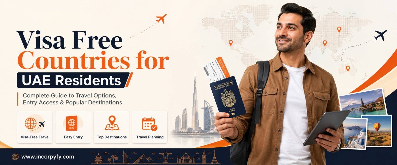 Visa Free Countries for UAE Residents