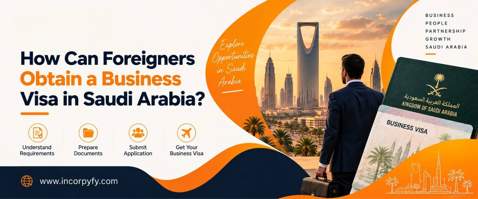 how can foreigners obtain a business visa in Saudi arabia