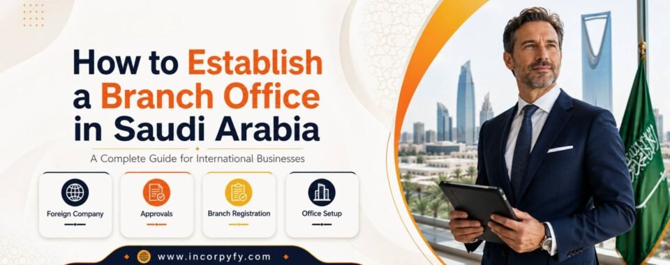 how to Establish a Branch office in saudi arabia