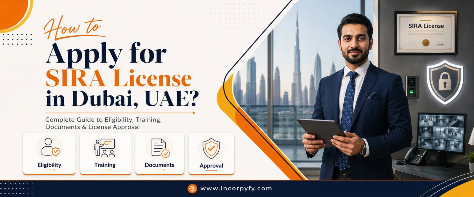 how to apply for SIRA License in dubai