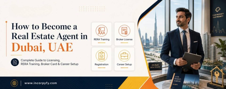 how to become a real esate agent in dubai