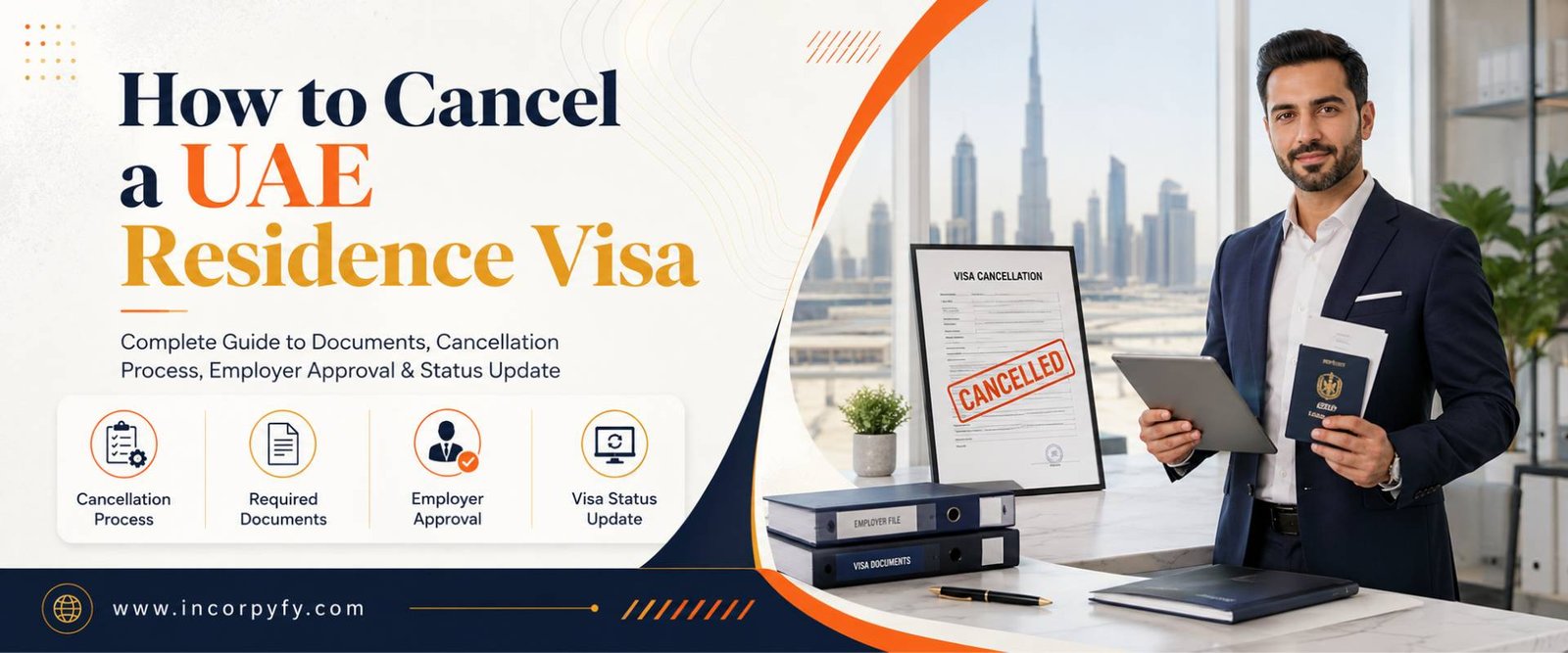 how to cancel a UAE Residence Visa