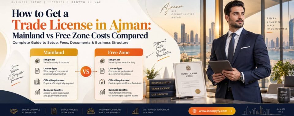 how to get a trade license in Ajman